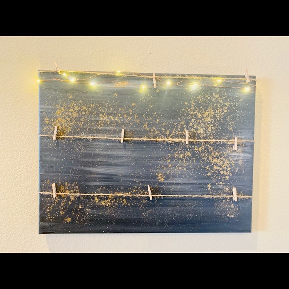 Other - Canvas photo hanger/ home decor